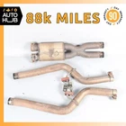 Maserati Granturismo M145 Exhaust Pipes Left & Right Side Resonator Set Oem 88K Used. Price: $320.23.