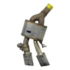 2018-2024 Audi S4 S5 3.0L Rear Right Passenger Rh Side Exhaust Muffler Oem Used. Price: $90.00.