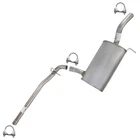 Stainless Steel Exhaust Center Muffler Fits: 2012-2014 Volkswagen Passat 2.5L New. Price: $189.81.