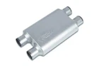 Street Flow Chamber 4"X9.5" Oval Muffler 2.5" Dual In / Out New. Price: $71.95.