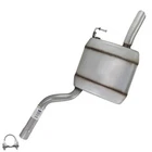 Stainless Steel Exhaust Rear Muffler Fits: 2012-2014 Volkswagen Passat 2.5L New. Price: $139.81.