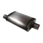Max Flow Oval Muffler 9 14 2.5 Offset In/out MF1236 Universal New. Price: $46.63.