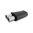 Vibrant Performance 12321 Streetpower Flat Black Oval Muffler Inlet Id 3.00" New. Price: $259.99.