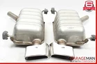12-16 Mercedes R172 SLK350 M276 Exhaust Mufflers Right And Left Oem Used. Price: $224.00.