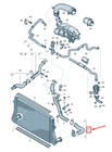 New Audi Tt Left Lower Turbocharger Pressure Hose 8J0145834 Genuine Neu. Price: $141.78.