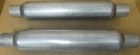Hedman 25013 Glass Pack Mufflers, 2.5" In/out, 4 Dia X 18" L, Aluminized, Pair New. Price: $129.99.
