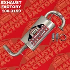 Rear Muffler Assembly Fits 2009-2010 Toyota Matrix 2.4L Eng Awd Stainless Steel New. Price: $195.00.