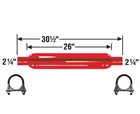 Cherry Bomb 87515CB Muffler 30.5 Inch Oal, 26 Body 2.25" Inlet Outlet New. Price: $64.00.