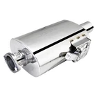 Exhaust Muffler Varex Stainless Steel Oval 3" Center Id, New. Price: $445.50.