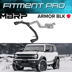 Mbrp S5241BLK Catback Dual Rear Split 2021-26 Ford Bronco 2.3/2.7L Ecoboost New. Price: $849.99.