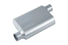 Street Flow - SF42543 Chamber 4"X9.5" Oval Body Muffler 2.5" Offset In / New. Price: $64.99.
