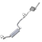 Resonator Muffler Exhaust System Kit Fits: 2005-2007 Ford Focus 2.0L New. Price: $253.81.