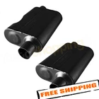 Flowmaster 842548 2.5" Offset In/out Super 44 Series Chambered Mufflers New. Price: $279.90.