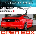 Mbrp S7277BLK Cat-back Exhaust System Black Street 15-17 Ford Mustang Gt V8 Used. Price: $697.92.