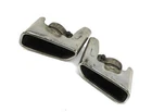 17-20 Mercedes SLC300 SLK300 (R172) Left & Right Muffler Pipe Exhaust Tip SET-2 Used. Price: $124.99.