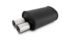 Vibrant Performance 12325 Flat Black Muffler With Dual Tips New. Price: $269.99.