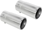 Pack Exhaust Tip - To Fit 1.75 2.5 Inch Tail Pipe Chrome New. Price: $52.64.