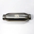 Stainless Bros. 3" SS304 Inlet/outlet Bullet Resonator 4" Round Body X 18" New. Price: $111.54.