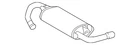 Genuine Gm Muffler & Pipe 88969131 New. Price: $352.98.