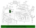 2012-2015 Honda Civic Genuine Air Intake Duct Cleaner Tube Oem 17255-R1A-A01 New. Price: $21.25.