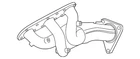 Genuine Nissan Exhaust Manifold 14002-EY01A New. Price: $515.53.
