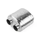 Apr MUH0010 Premium Sound Absorption Muffler, Dual 8.66X6.65X8.31 New. Price: $225.45.
