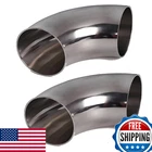 Urcollections 3.5 90 Degree SS304 Mandrel Bend Elbow 2 Pack - Stainless Steel New. Price: $59.18.