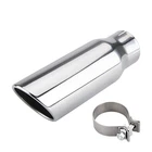 Lcgp Inch Inlet Exhaust Tip Outlet 3" Id /4" Od/ 12" Long, Polished New. Price: $46.99.