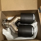 Mbrp T5178CF For Universal Carbon Fiber Dual Tip 4IN OD/2.5IN Inlet New. Price: $130.00.