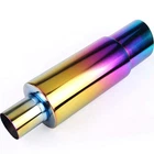 Exhaust Muffler,universal Stainless Steel Burnt TIP,14.8 Inches Lengt... New. Price: $55.28.