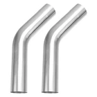 A-karck Exhaust 45 Degree Tube 2.5" Od Pack, Stainless Steel New. Price: $72.34.