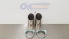 74-82 Chevy Corvette C3 Inch Stainless Exhaust Tip Set Pair Used. Price: $50.00.