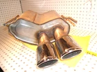 Genuine Mercedes W202 98-00 C43 Amg V8 Rear Exhaust Factory 1 Muffler, Tips Used. Price: $737.99.