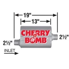 Exhaust Muffler Ap 7406CB New. Price: $68.23.