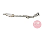 Genuine Audi Front Muffler 4M0-253-300-N New. Price: $459.47.