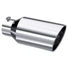Mbrp T5129 Stainless Steel Angled Rolled End Round Inch Universal Exhaust Tip New. Price: $184.99.