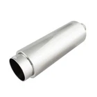 Dc Sports Universal Stainless Straight Tip Muffler 2" Inlet / 4" Outlet New. Price: $59.54.