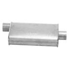 Exhaust Muffler Turbo Classic Steel Oval Gray 2.25" Offset Id, New. Price: $32.69.