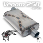 Black Widow Exhaust BW002-P Venom 250 3" Offset/center Body Size 14" 9" New. Price: $165.48.