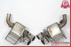 14-20 Maserati Ghibli 3.0L Rear Right & Left Side Exhaust Muffler Tips Set Of Used. Price: $304.00.