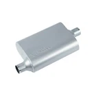 Aero Exhaust Performance Muffler Street Flow 2-CHAMBER Aluminized Steel Silve... New. Price: $64.99.