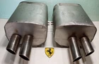 Ferrari 456 Muffler Silencer Exhaust Tips 156347 156348 Pair Gt/gta Genuine Used. Price: $749.99.