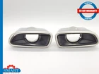 Mercedes R172 SLK250 Exhaust Muffler Tip Chrome Set Right + Left 09-19 Oem Used. Price: $149.99.