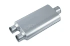 Street Flow - SF525553 Chamber 4"X9.5" Oval Body Muffler 2.5" Dual In / 3.0" New. Price: $83.99.