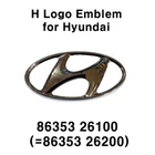 Oem 8635326100 Logo Front Grill Rear Trunk Emblem 1P For Hyundai Santa Fe New. Price: $12.80.