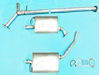 2011 Hyundai Sonata 2.0L Turbo Left And Right Side Muffler & Pipe New. Price: $409.30.