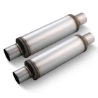 Lcgp 2.5" Exhaust Mufflers, 2PCS - Inlet 20" Overall LENGTH(4.5" Wide) New. Price: $102.56.