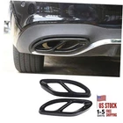 Car Exterior Exhaust Pipe Mufflers Cover Rear Bumper Cylinder Black New. Price: $37.18.