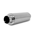 Mbrp Exhaust M2220S Quiet Tone Muffler 5" In/out 8" Dia Body 31" Overall T409 New. Price: $284.74.