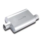 Universal Mufflers Dual Chamber Offset Inlet (id) Center Outlet 2.5" New. Price: $61.06.
